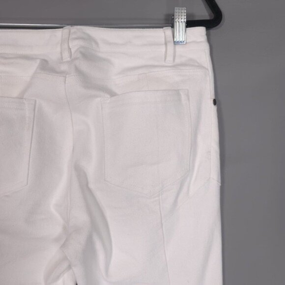 SACHIN & BABI Women’s White Jeans Red Ankle Mesh Detail 515P17-521 Size 6‎ - Picture 12 of 14